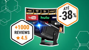 Cinema no fim de ano: este projetor portátil está por menos de 100 € com ótimas avaliações