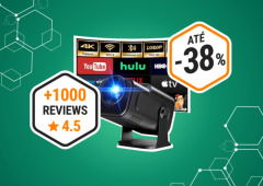 Cinema no fim de ano: este projetor portátil está por menos de 100 € com ótimas avaliações