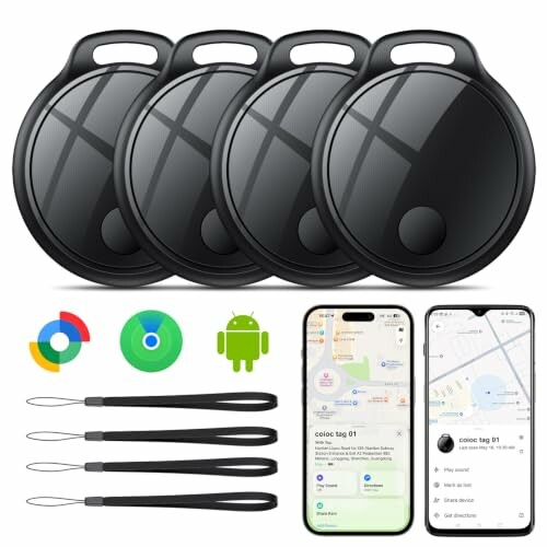 coioc Smart Tag Tag 01, 4 unidades para Android e iOS