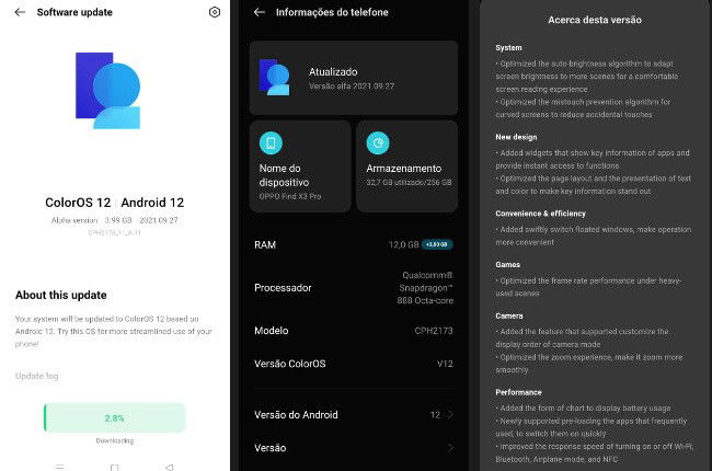 ColorOS 12 OPPO Android 12 Google 1