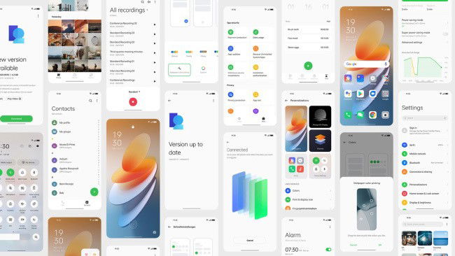 ColorOS 12 OPPO Android 12 Google