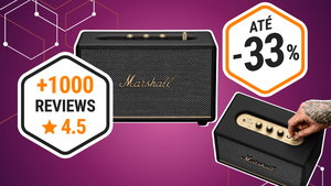Coluna de som Marshall Acton III está a preço de saldo na Amazon