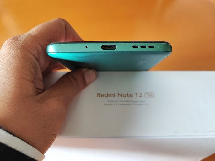 Imagem da coluna do Redmi Note 12 5G