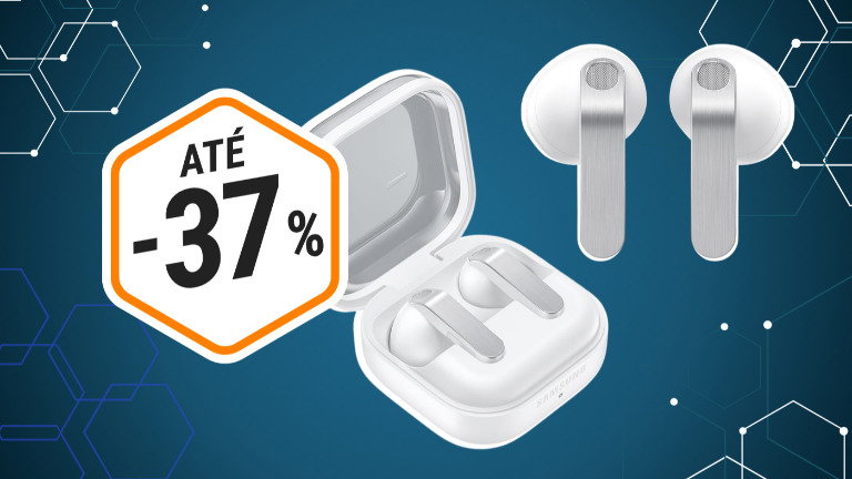 Com ANC e assistente de voz com IA, os Samsung Galaxy Buds4 estão 37% mais baratos na Amazon