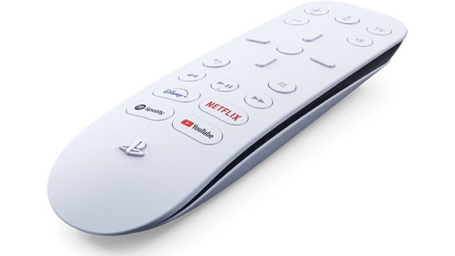 Comando para conteúdo multimédia PS5