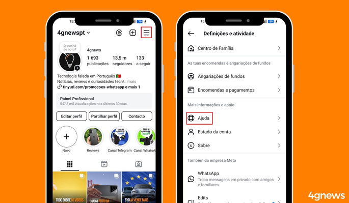 Como bloquear IA da Meta no instagram