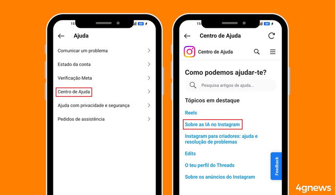 Como bloquear IA da Meta no instagram
