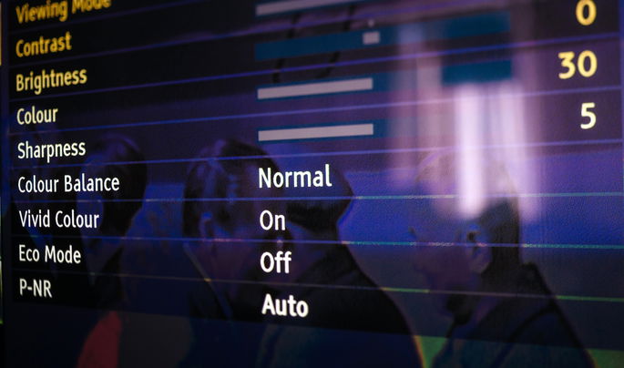 Como melhorar a qualidade da imagem da tua TV - cores