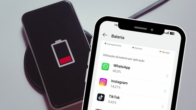 Como saber quais apps estão a consumir mais bateria