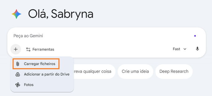 como usar o gemini para saber se uma imagem é IA