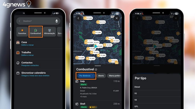 Como usar o Waze para poupar combustível