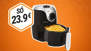 Compacta e barata: Air Fryer do ALDI custa apenas 23.99 euros