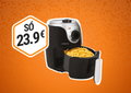 Compacta e barata: Air Fryer do ALDI custa apenas 23.99 euros
