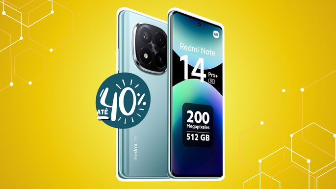 Xiaomi Redmi Note 14 Pro+ com desconto até 40%