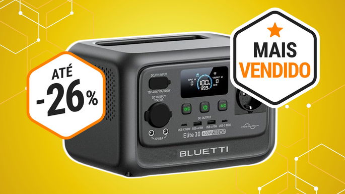 BLUETTI Elite 30 V2 com desconto de 26%