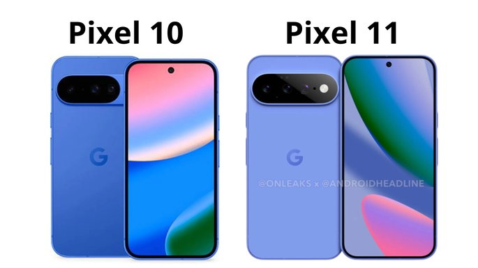 Comparativo Pixel 10 Pro e Pixel 11 Pro