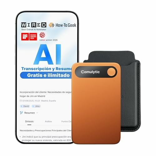 Comulytic Note Pro Grabadora de Voz AI