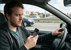 Conduzir com telemóvel ao volante em Portugal: os números da GNR preocupam