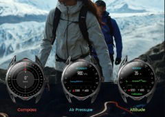 Conhece aqui o Rogbid M2:  o primeiro smartwatch do mundo em aço de tungsténio e com GPS offline