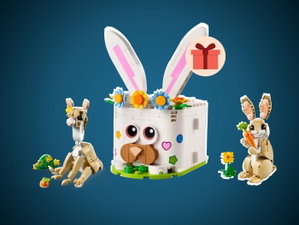 Constrói a tua Páscoa com LEGO! Oferta do Coelhinho Surpresa em compras a partir de 75€!