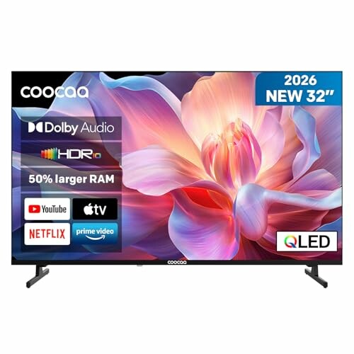 coocaa Smart TV 32 Pulgadas QLED 32CTQH38Z