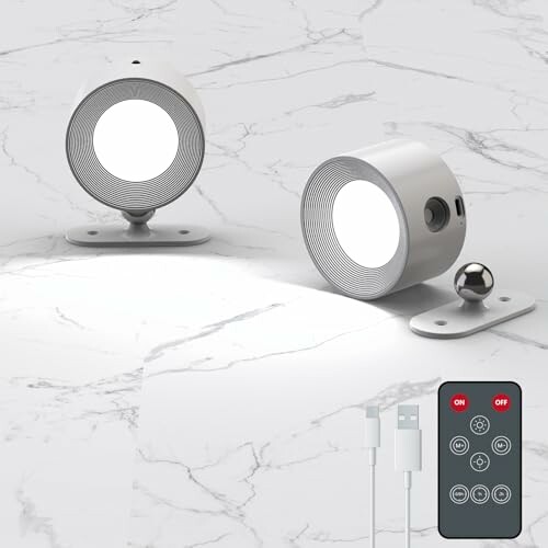 Coollamp 2 Pcs L&acirc;mpadas de Parede LED