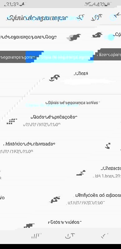 Cópia de segurança