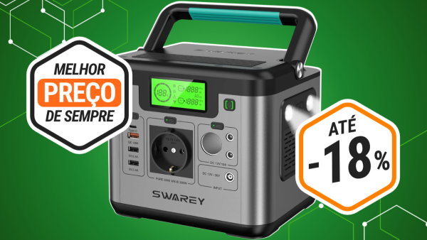 Cortes de eletricidade em Portugal: esta estação portátil de 500 W pode salvar-te e por 216,50€