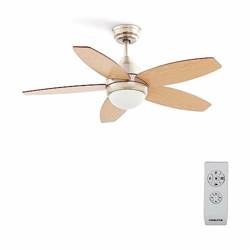 CREATE WINDFLOWOOD Ventilador de teto 60 W