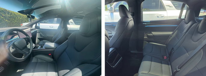 Model S Model X interior