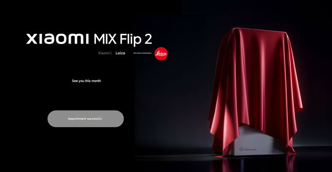 Xiaomi MiX Flip 2 teaser