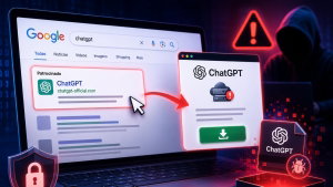 Cuidado: criminosos usam o ChatGPT para espalhar malware através do Google