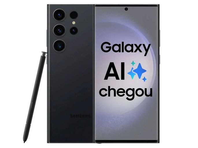 SAMSUNG Galaxy S23 Ultra 5G (6.8'' - 8 GB - 256 GB - Preto)