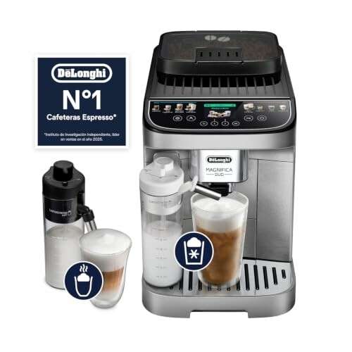 De'Longhi Magnifica Duo, Cafeteira Superautom&aacute;tica, Prateada