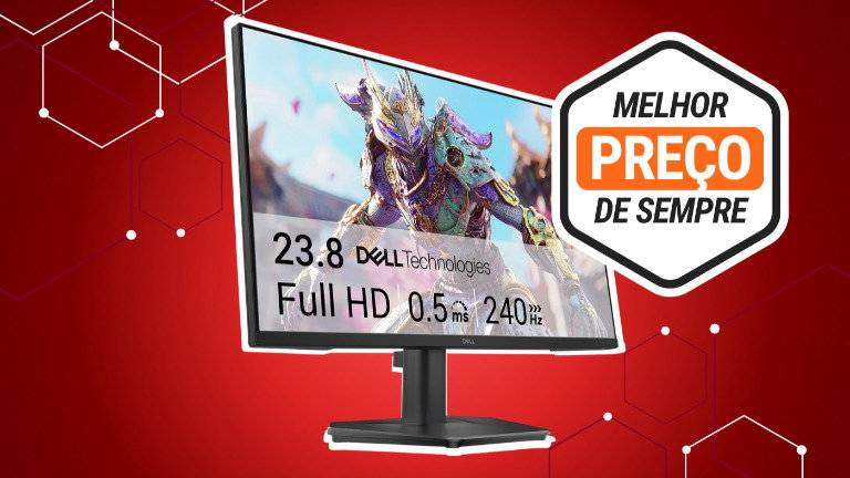 DELL: Monitor de 24" Full HD e 240 Hz está ao melhor preço na Amazon