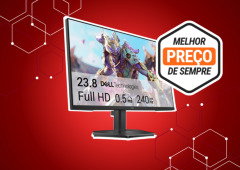 DELL: Monitor de 24" Full HD e 240 Hz está ao melhor preço na Amazon
