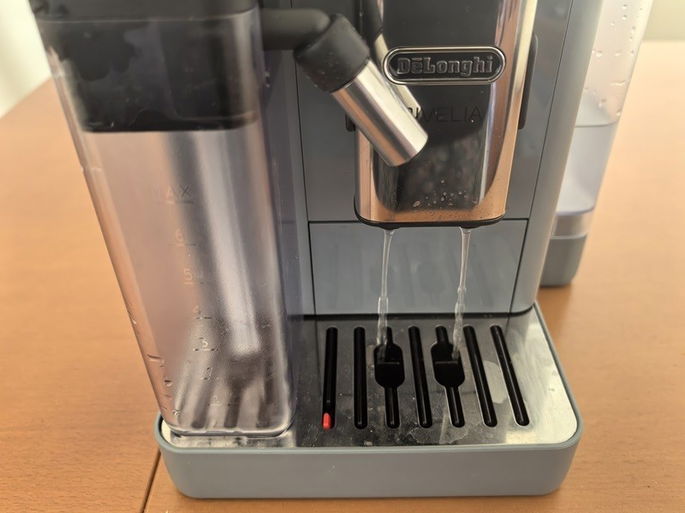 Delonghi Rivelia limpeza