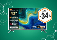 Desceu o preço: Smart TV Xiaomi TV Pro 43 com QLED 4K está com desconto 34%