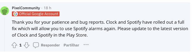 Google Despertador Spotify