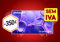 Dias sem IVA: TV Samsung Crystal 55" 4K está por menos de 350 € na Worten