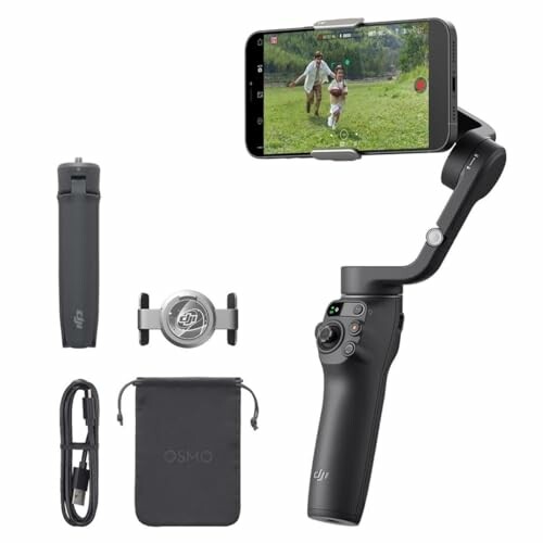 DJI Estabilizador para smartphones OSMO Mobile 6, em três eixos para telemóveis