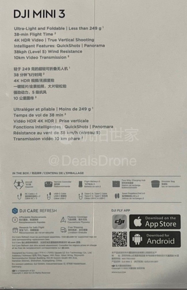 Drone para iniciantes DJI Mini 3