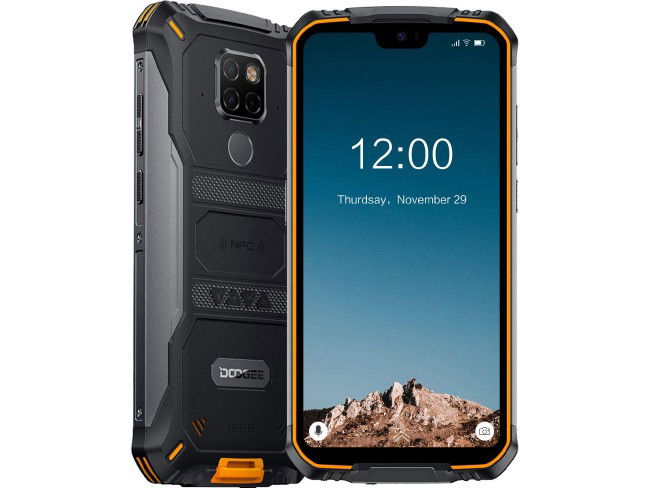 Telemóvel robusto Doogee S68 Pro em laranja