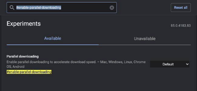 Downloads paralelos Google Chrome