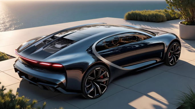 Carro elétrico Dreame traseira