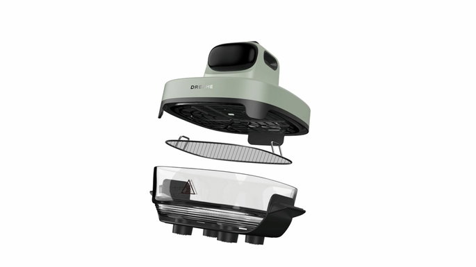 Dreame Tasti Glass desmontada