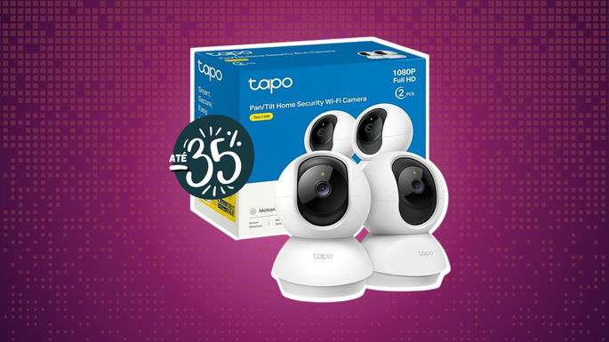 pack com duas câmaras Tapo