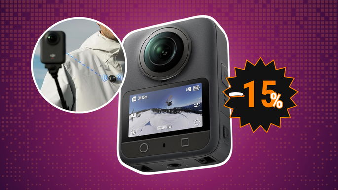 DJI Pack Aventura Osmo 360 com desconto 15%