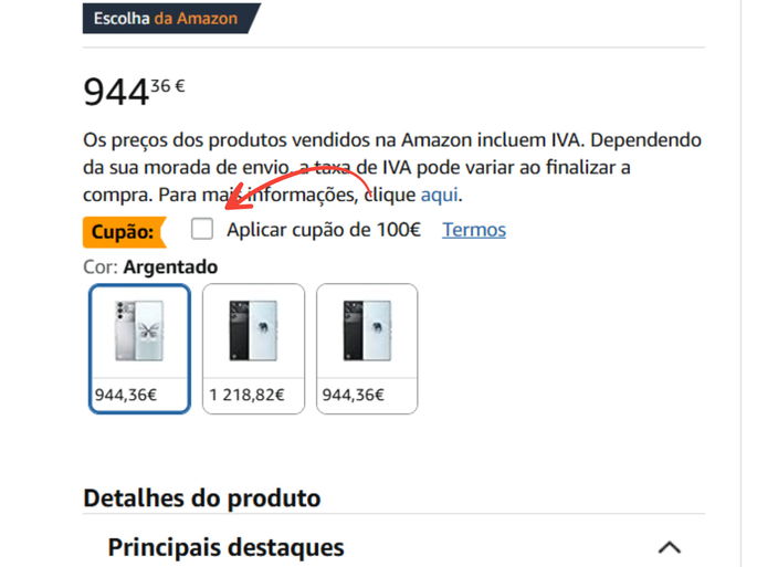 aplicar desconto na amazon