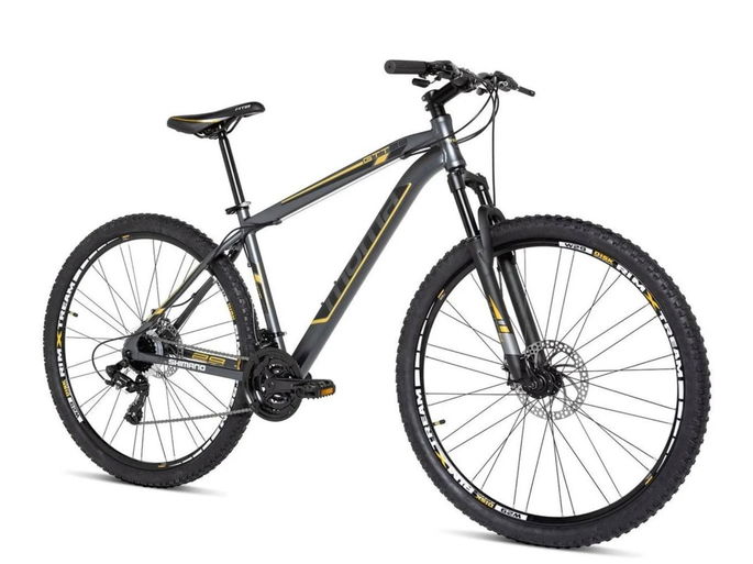 Bicicleta de Montanha MOMA BIKES BIGTT529G18 Cinzento (167x22x88 cm)